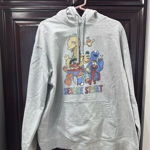 Sesame Street Gray Hoodie
